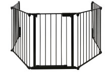 Kaminskydd Svart 135 x 72,5 x 115 cm Glöd